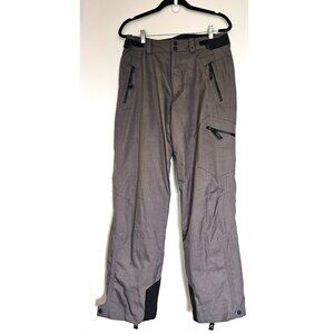 Fera Ski Snow Snowboard Pants, 32R, Grey & Black